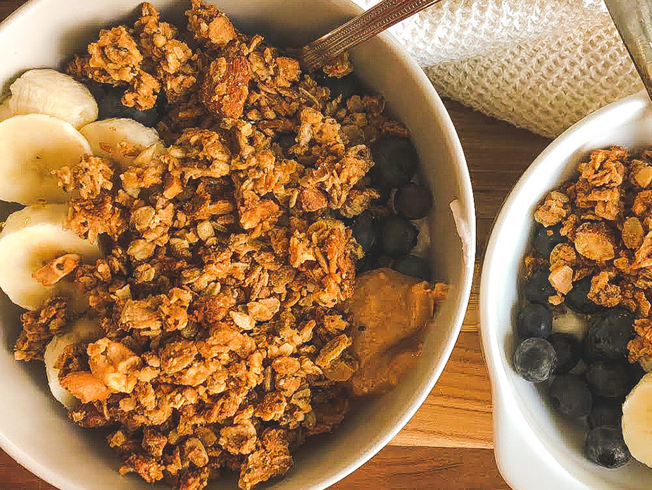 Homemade granola