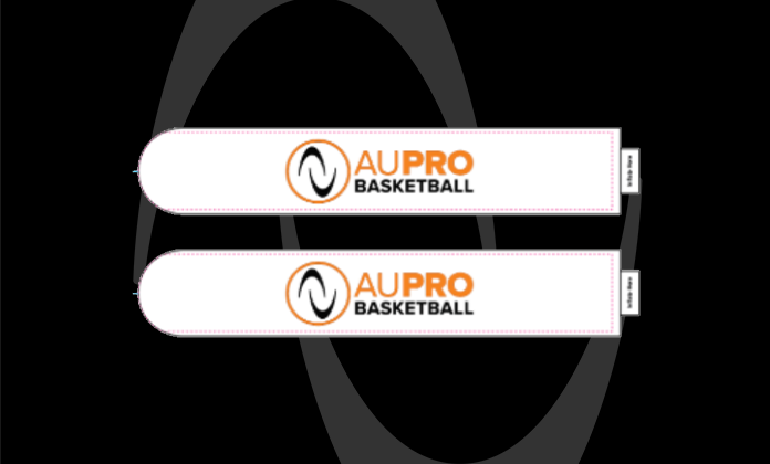 AU Pro Basketball Ticket Promotions featuring white boomsticks with 