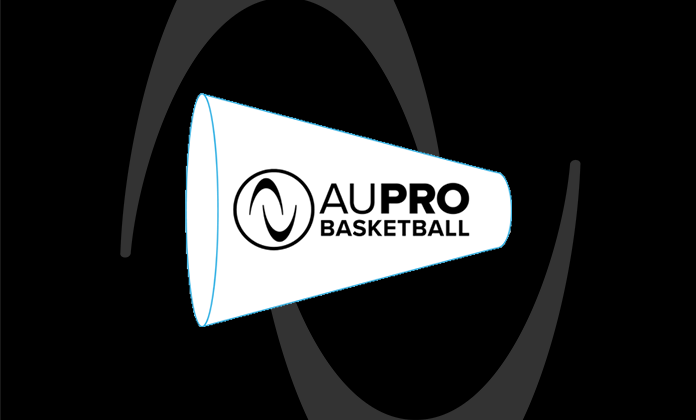 AU Pro Basketball Ticket Promotions featuring white mini megaphone with 