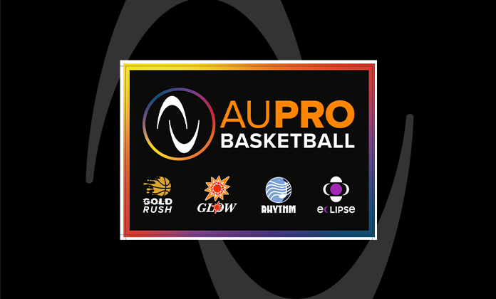 AU Pro Basketball Ticket Promotions featuring black rally flag with 